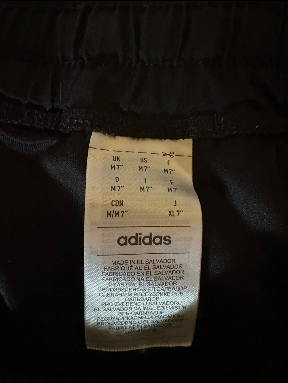 Adidas Black Men's Athletic Training Shorts